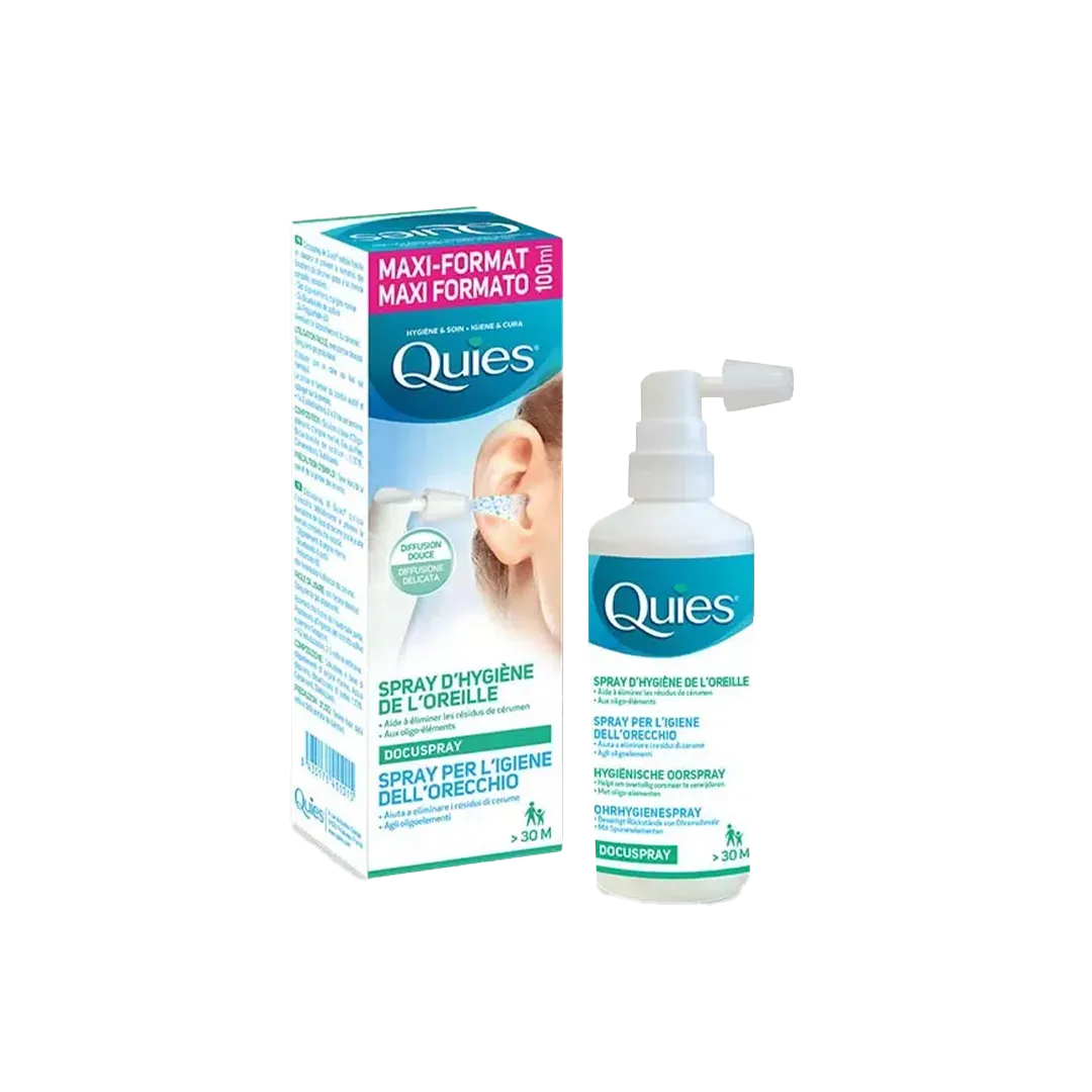 Quies Docuspray ørespray ørehygiene