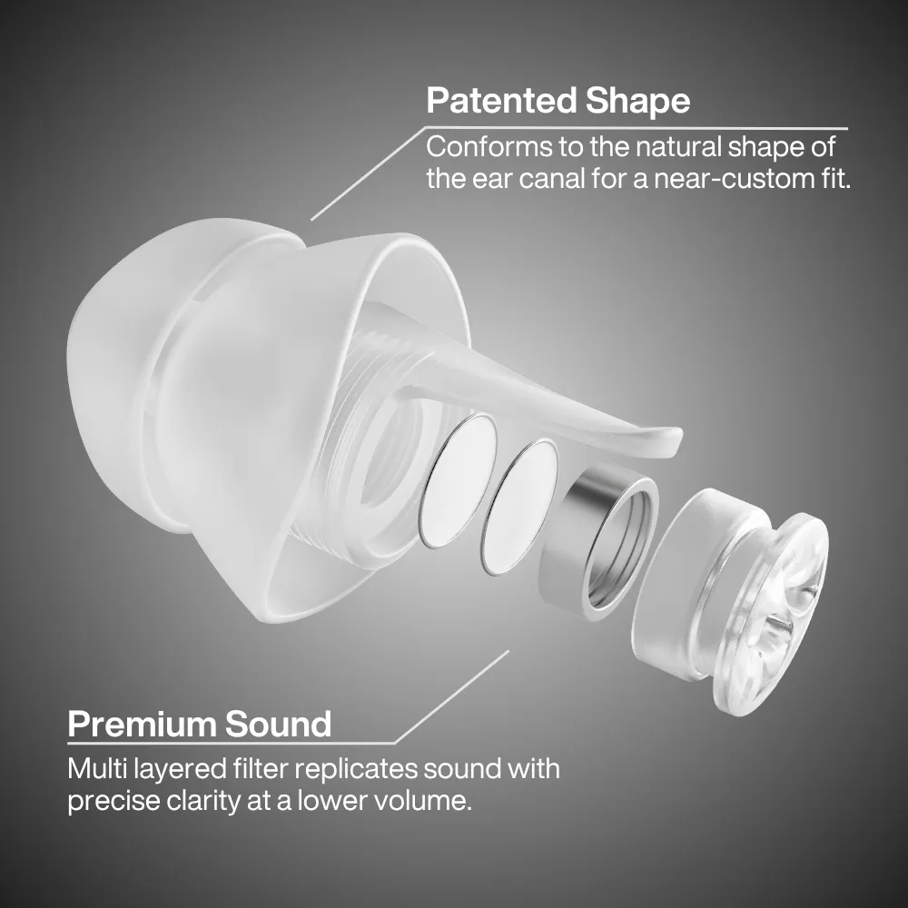 Earpeace NPR Music PRO øreplugger 20dB