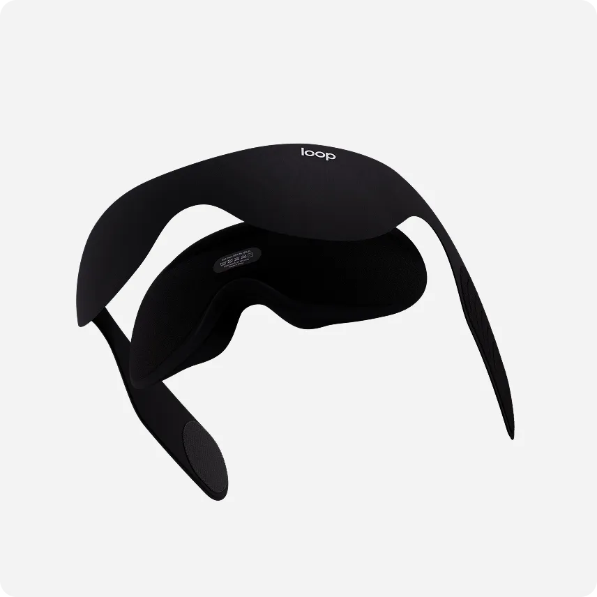 Loop Eclipse sovemaske med full mørklegging