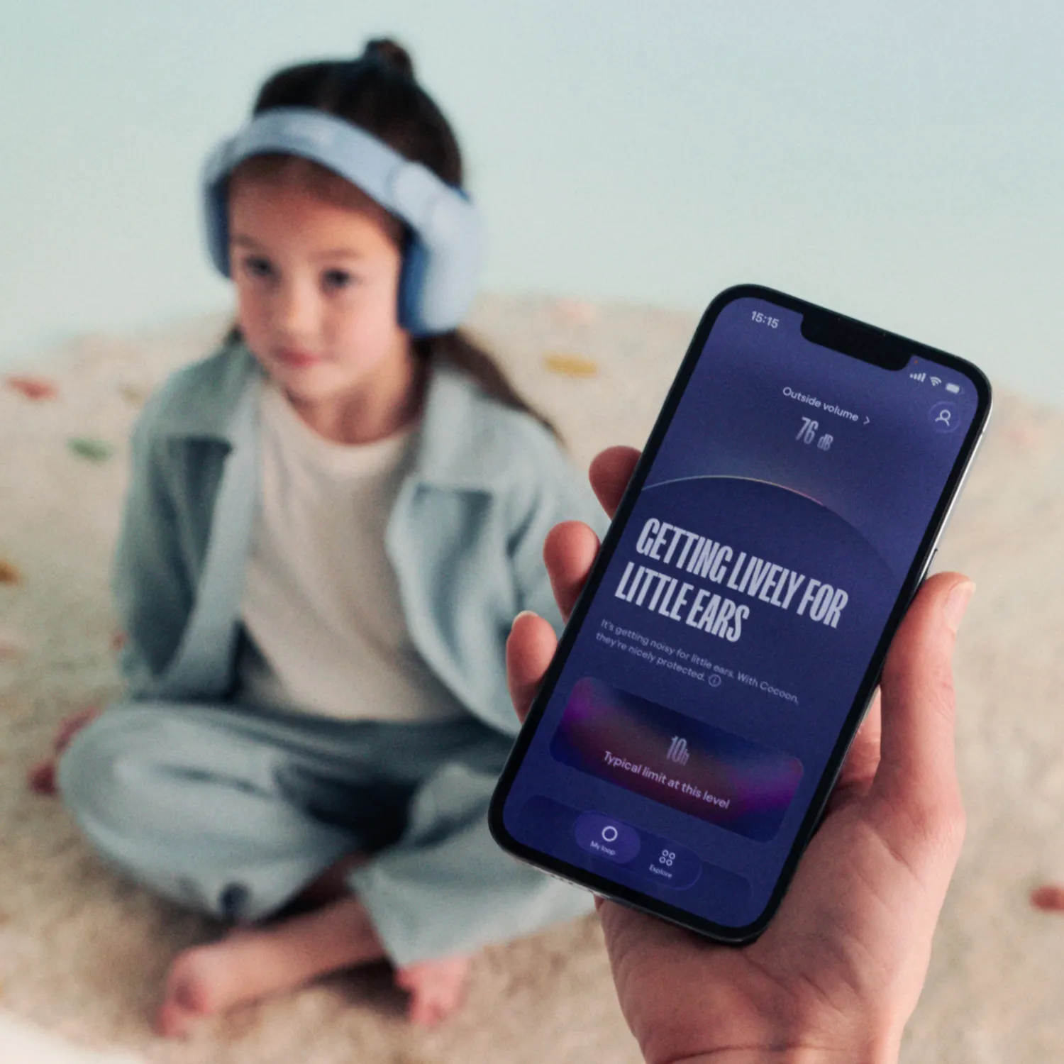 Loop Cocoon baby øreklokker 25 dB
