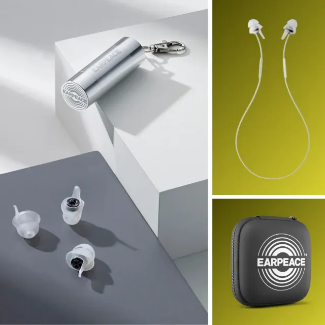 Earpeace Sport Pro Deluxe Bundle øreplugger