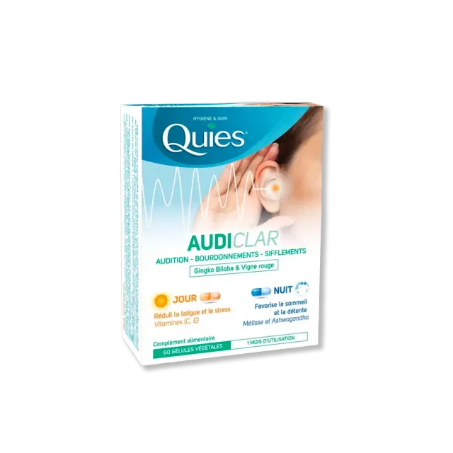 Quies Audiclar kosttilskudd til ørene