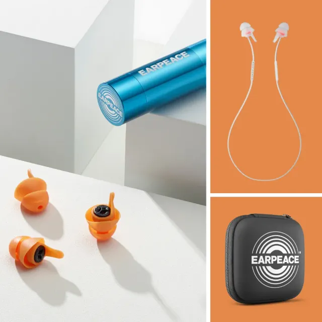 Earpeace Adventure Pro Deluxe ørepropper bundle