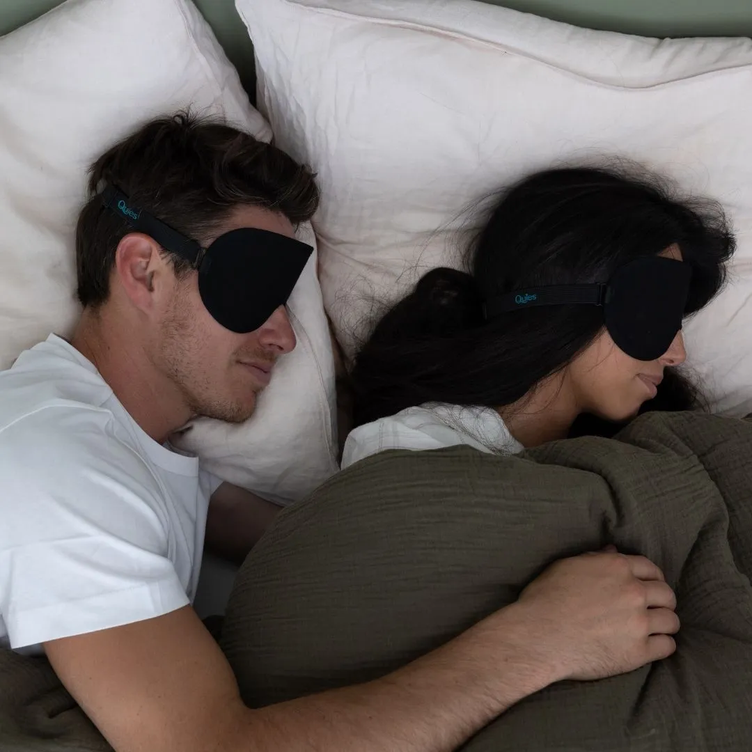 Quies sovemaske blendende for nattsovn