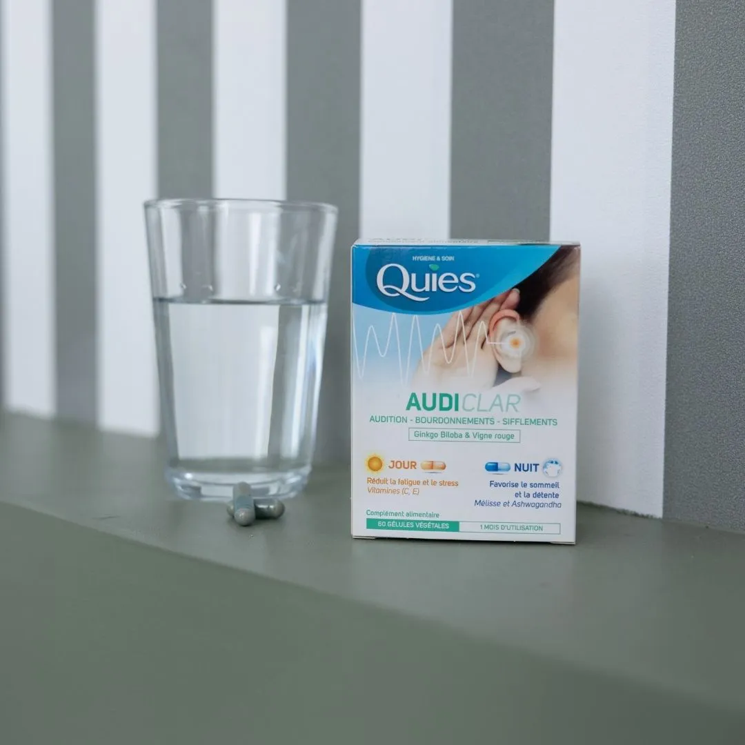 Quies Audiclar kosttilskudd til ørene