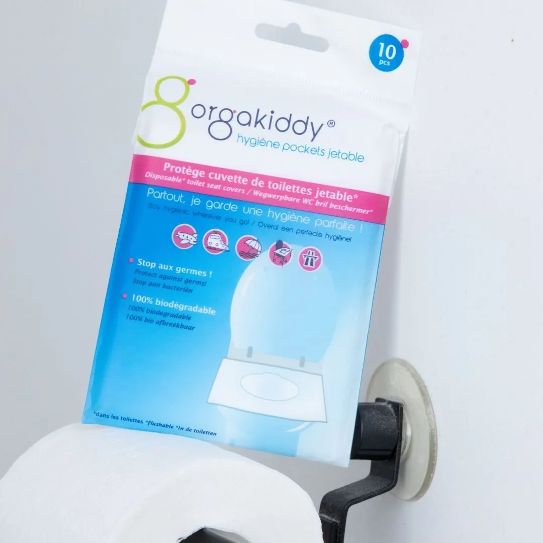 Quies Orgakiddy toalettsete trekk 10-pakning
