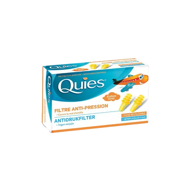 Quies orepropper barn mot trykk gjenbrukbar