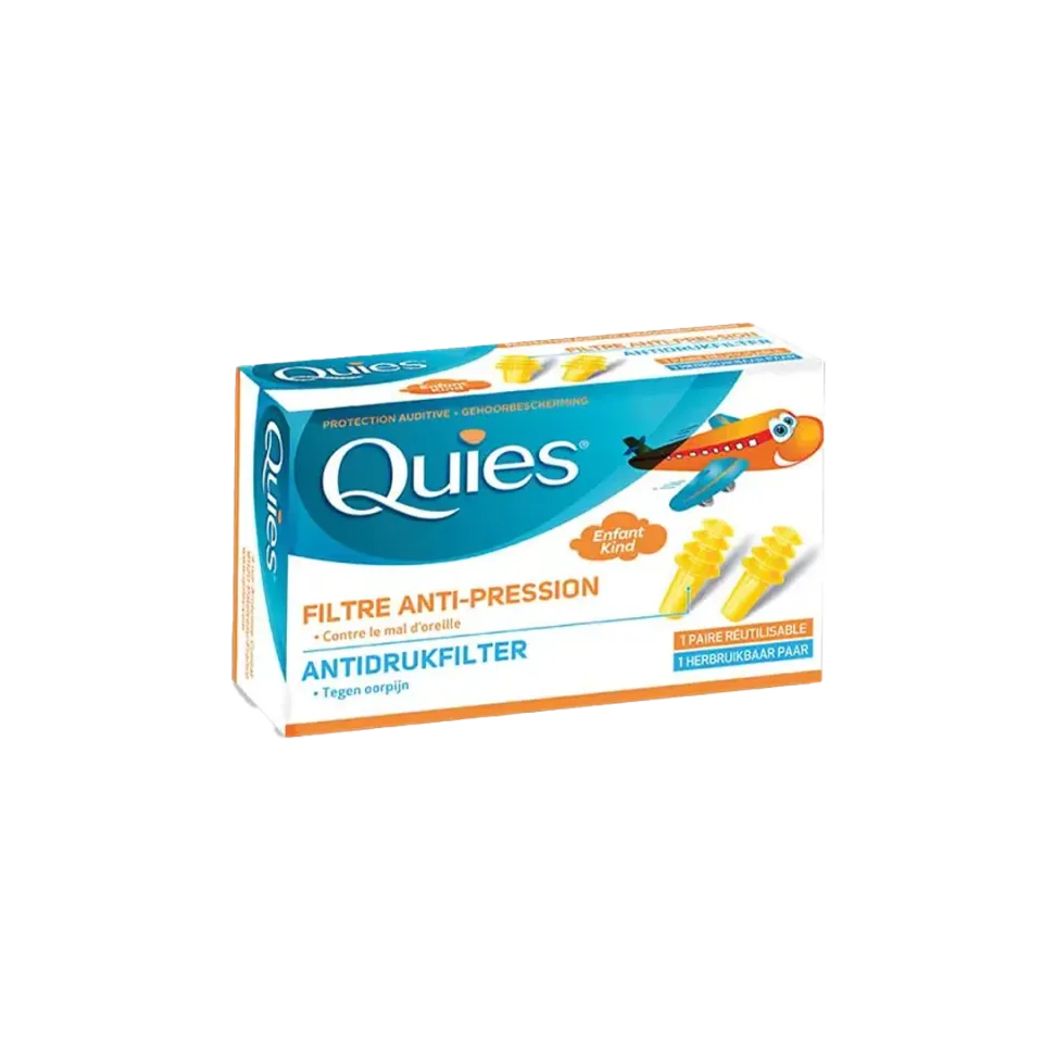 Quies orepropper barn mot trykk gjenbrukbar