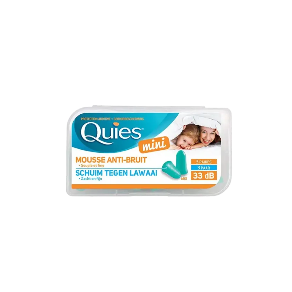 Quies Mini ørepropper i skum