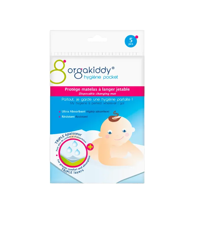 Quies OrgaKiddy stelleunderlag engangs 5-pk