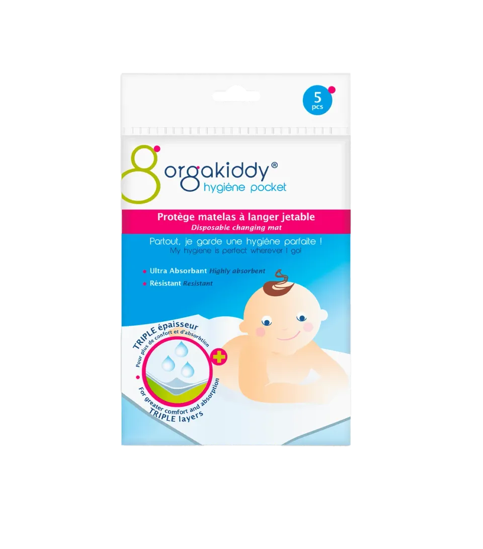 Quies OrgaKiddy stelleunderlag engangs 5-pk