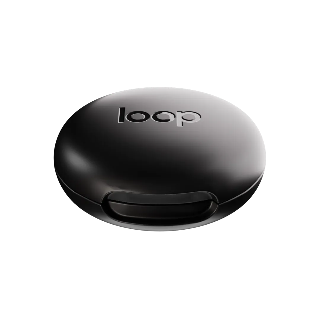 Loop Switch 2 oppbevaringsetui svart ekstra skall