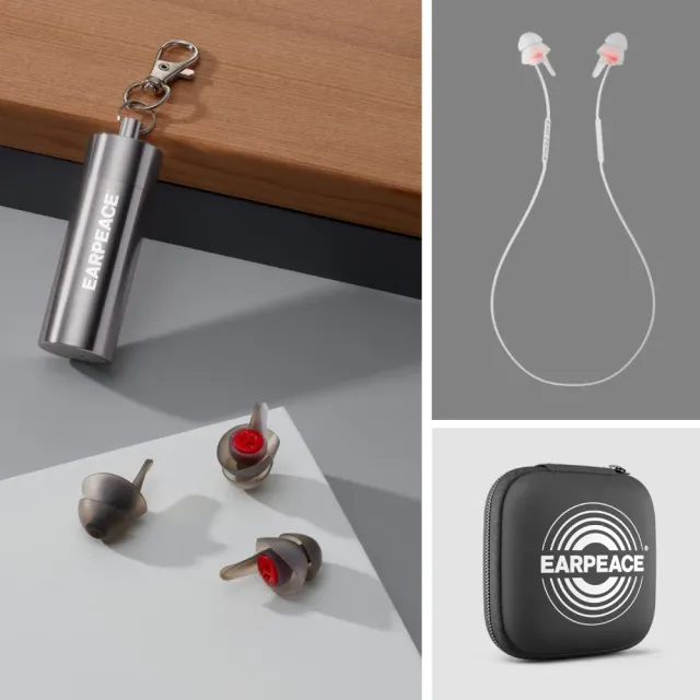 EARPEACE Moto Pro Deluxe Bundle mc-øreplugger