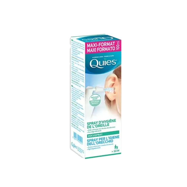 Quies Docuspray ørespray ørehygiene