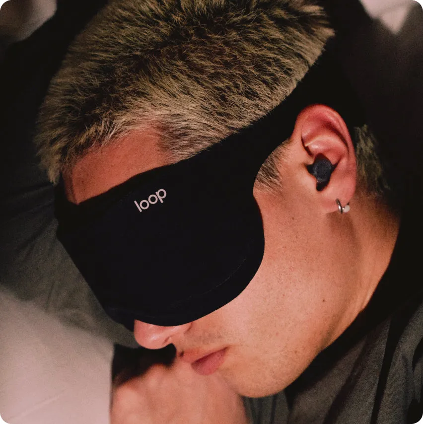 Loop Eclipse sovemaske med full mørklegging