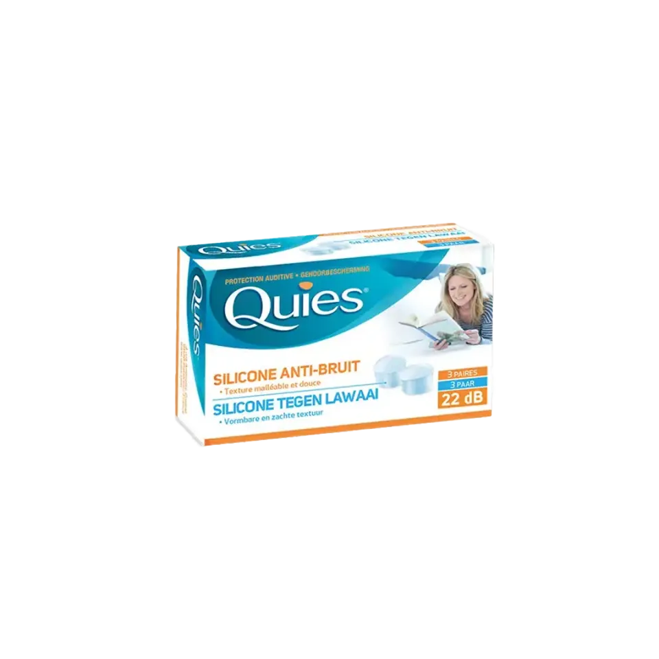 Quies Protection auditive en silicone ørepropper i silikon