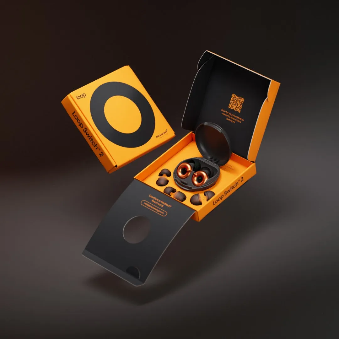 McLaren Racing x Loop Switch™ 2 ørepropper