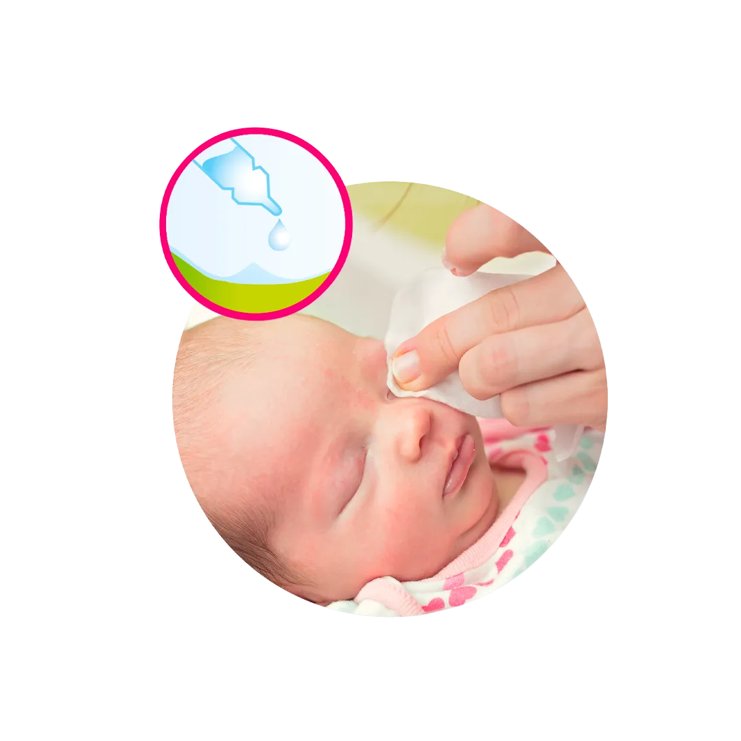 Quies Orgakiddy stellekompress 100-pakk baby