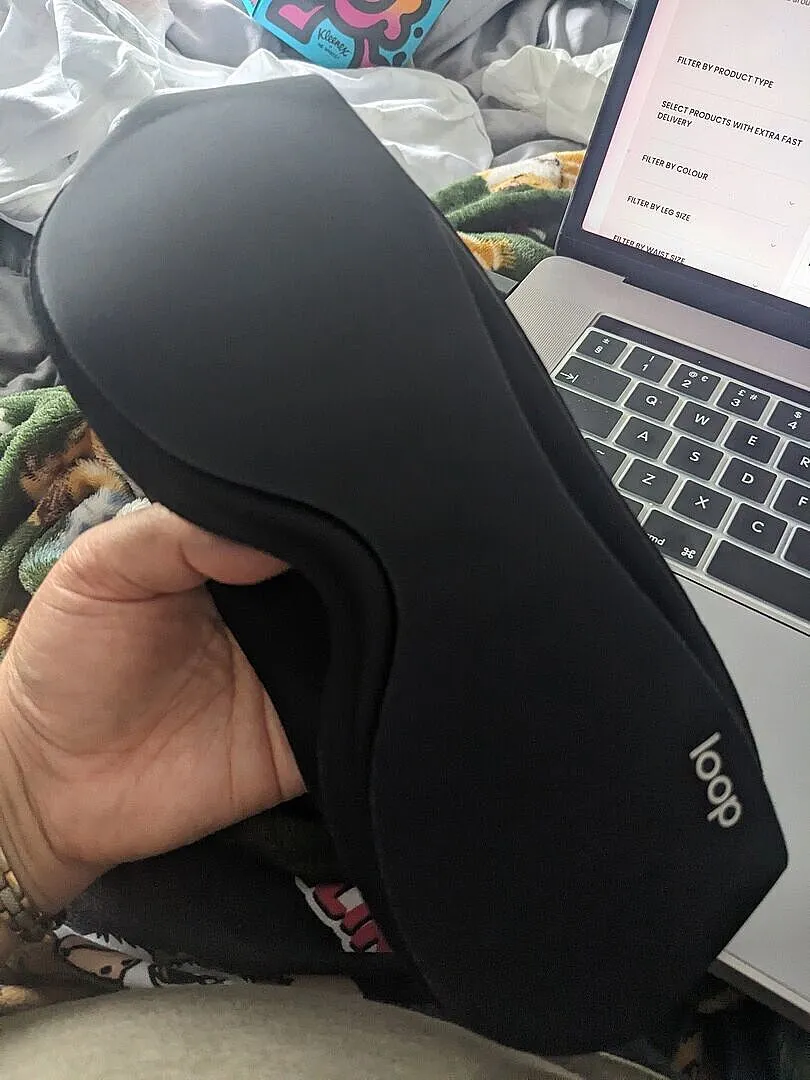 Loop Eclipse sovemaske med full mørklegging