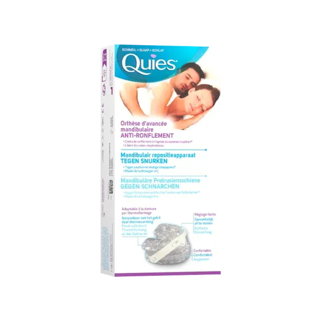 Quies snorkeskinne mot snorking