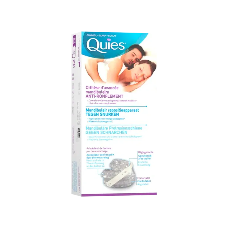 Quies snorkeskinne mot snorking