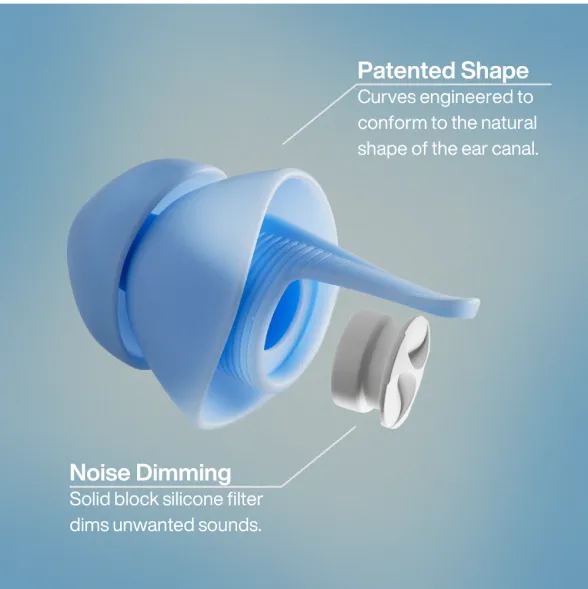 Earpeace Sleep øreplugger 30dB gjenbrukbare
