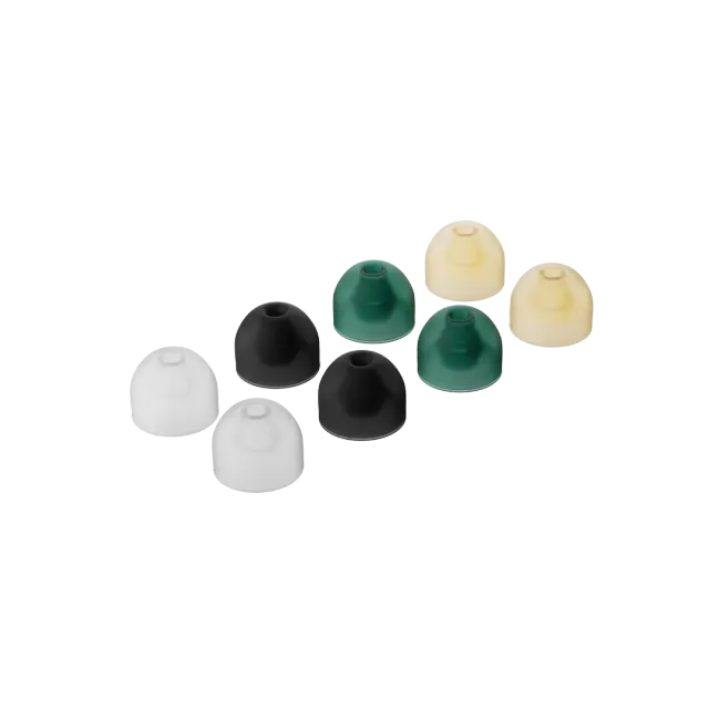 Loop Switch 2 ørepropptupper silikon flerfarget 4-pk
