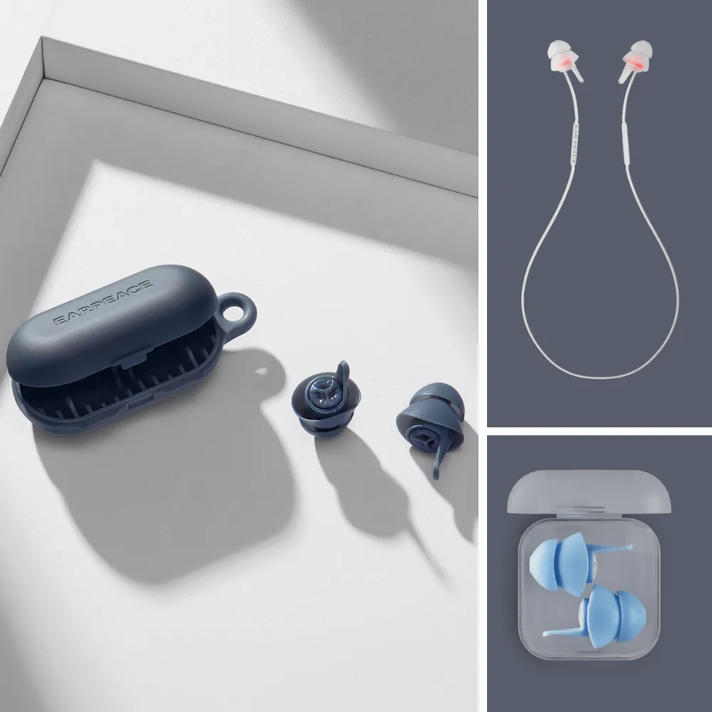 EARPEACE Everyday + Sleep Bundle øreplugger dag og natt