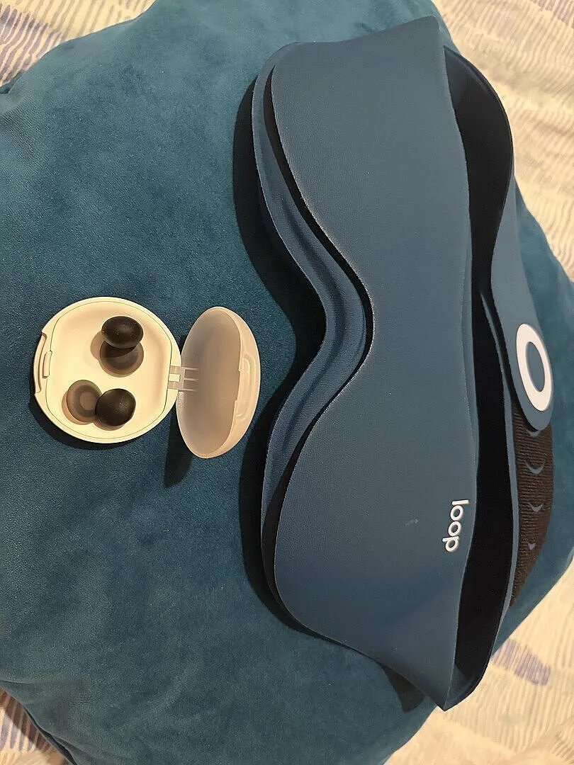 Loop Eclipse sovemaske med full mørklegging