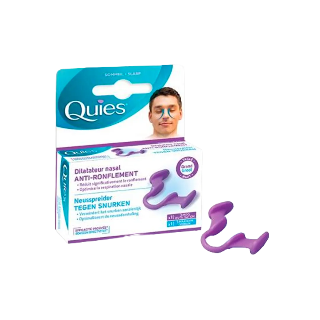 Quies nesedilator mot snorking