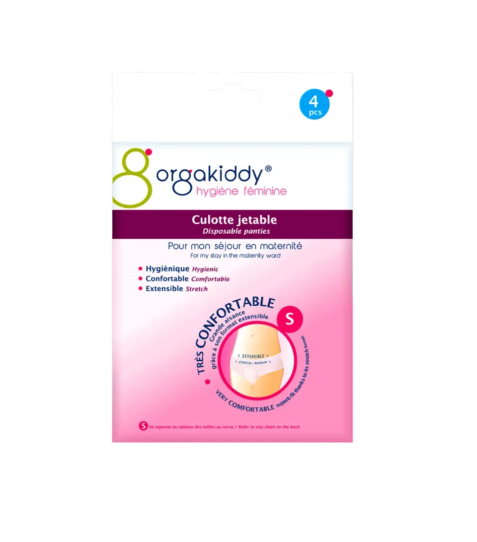 Quies Orgakiddy engangstruse 4-pakk postpartum