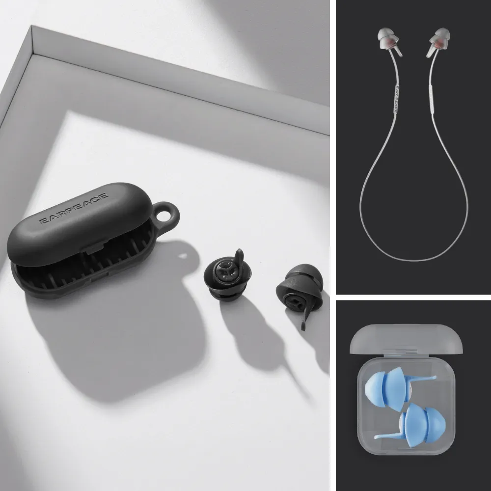 EARPEACE Everyday + Sleep Bundle øreplugger dag og natt